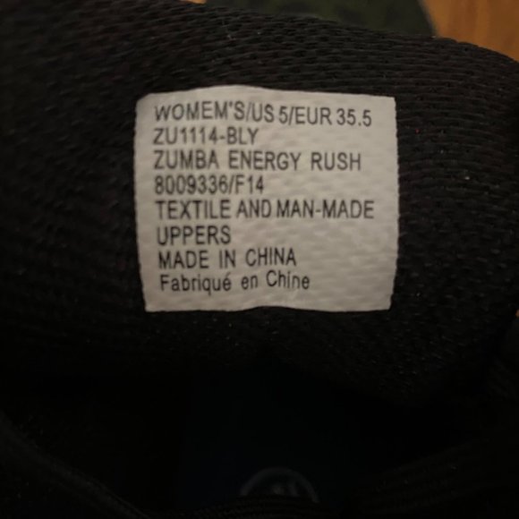 Zumba Energy Rush - size 5 - Picture 3 of 4